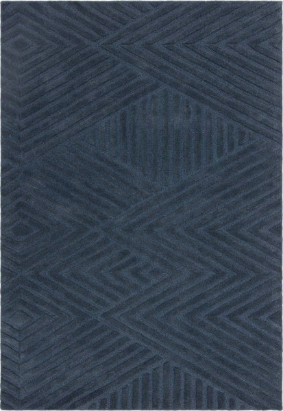 Tmavě modrý vlněný koberec 160x230 cm Hague – Asiatic Carpets