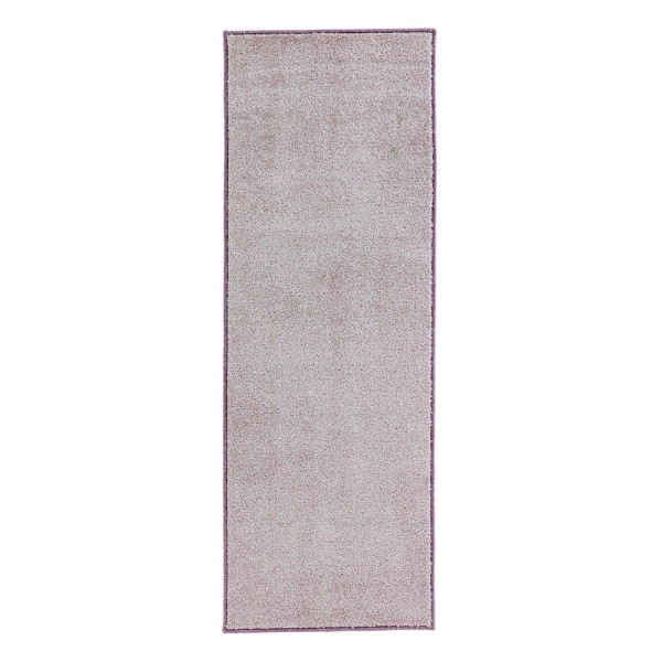 Růžový běhoun Hanse Home Pure, 80 x 300 cm