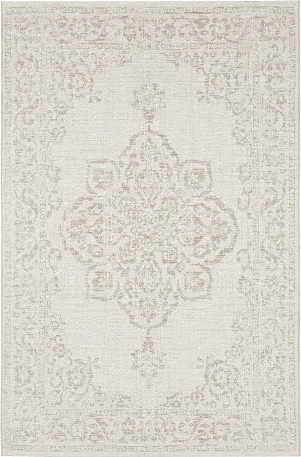 Béžový venkovní koberec NORTHRUGS Tilos, 120 x 170 cm
