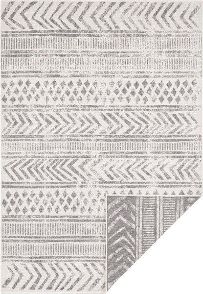 Šedo-krémový venkovní koberec NORTHRUGS Biri, 200 x 290 cm
