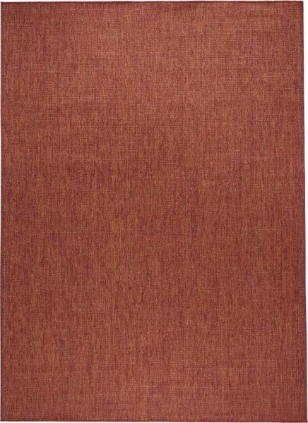Cihlově červený venkovní koberec NORTHRUGS Miami, 80 x 150 cm