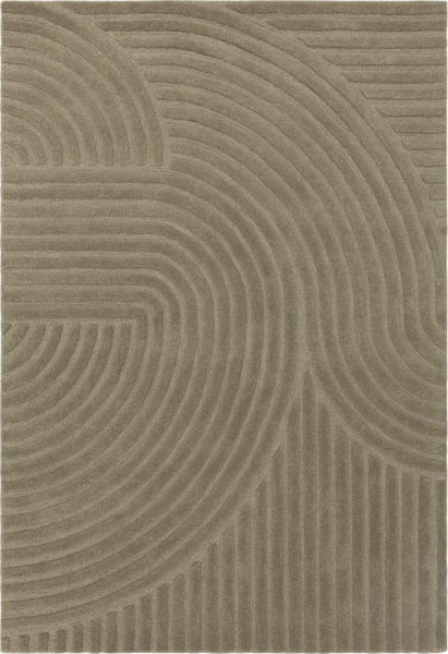 Khaki vlněný koberec 160x230 cm Hague – Asiatic Carpets