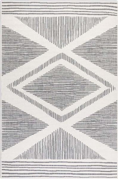 Krémovo-šedý venkovní koberec 160x230 cm Gemini – Elle Decoration