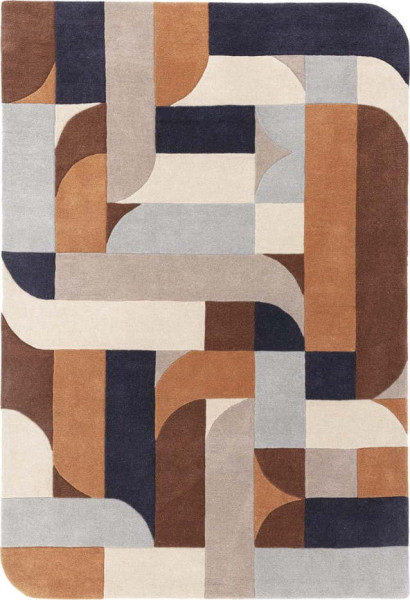 Ručně tkaný vlněný koberec 120x170 cm Matrix – Asiatic Carpets