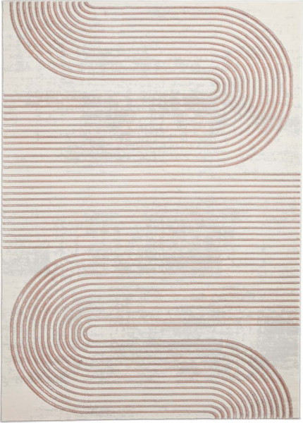 Růžovo-světle šedý koberec 160x220 cm Apollo – Think Rugs